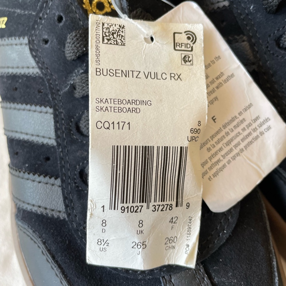 NWT - Adidas Busenitz Vulc RX Men’s Shoes - Picture 6 of 8